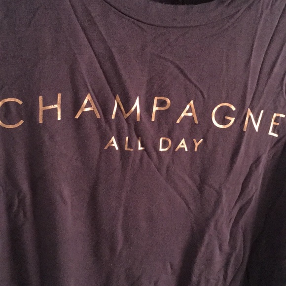 Champagne All Day muscle tee - Picture 2 of 2